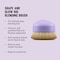 Isle of ParadiseShape and Glow Self Tan Blending Brush  Palm Sized Streak Free Applicator for Face and Body