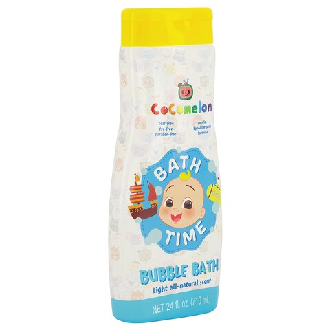 Cocomelon Bath Time 24oz Bubble Bath Soap  Light All Natural Scent