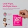 Lady Parts Feminine Wipes  Flushable Wet Wipe for Women  pH Optimized for Privates Body Booty  Face  Good for Travel  Intimate Areas  Stay Fresh  Clean  20 Wipes