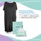 Postpartum Care Kit for Mom 14Piece  Includes Labor and Delivery Gown Peri Bottle Witch Hazel Foam Pad Liners  More with Hospital Essentials for Women After Birth