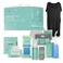 Postpartum Care Kit for Mom 14Piece  Includes Labor and Delivery Gown Peri Bottle Witch Hazel Foam Pad Liners  More with Hospital Essentials for Women After Birth