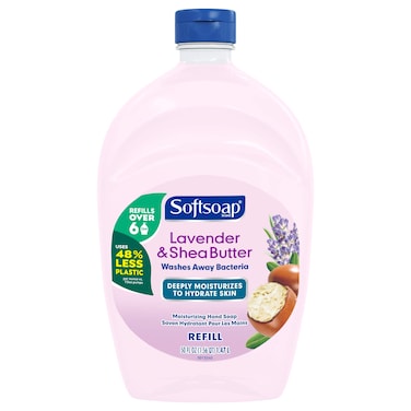 SoftsoapDeeply Moisturizing Liquid Hand Soap Refill Lavender  Shea Butter  50 Fl Oz