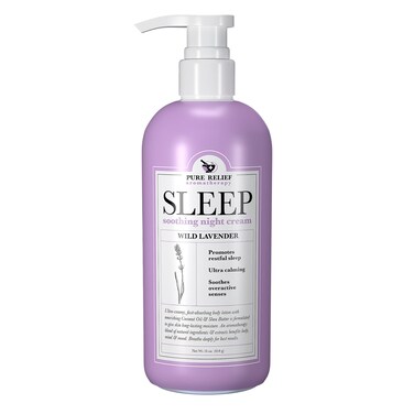 Lavender Sleep Body Lotion Shea Butter  Coconut Oil Body Cream Skin Care Moisturizer To Promote Better Rest WNatural Soothing Herbal Extracts Aromatherapy Night Cream Large 16 Oz
