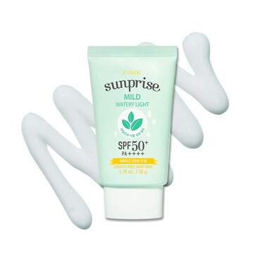 ETUDESunprise Mild Weightless Watery Light Texture SPF50PA 17 fl Oz 50ml 21AD  Light Moisturizing Sunblock for Sensitive Skin  Korean Skin Care