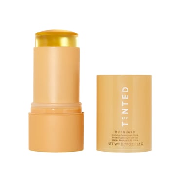 Live TintedHueguard Invisible Sunscreen Stick SPF 50 Waterproof Sweatproof Body and Face Sunscreen Stick Roll On Sunscreen No White Cast  Hydrating Tinted Sunscreen Reef Friendly 077oz  22g