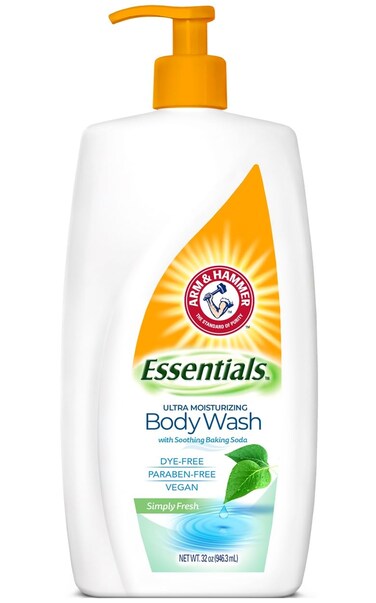 Arm  Hammer Essentials Ultra Moisturizing Body Wash Simply Fresh 32 Ounce