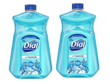 Liquid Hand Soap Refill Dial Spring Water Hand Wash 52 Fl Oz Bundle of 2 Bottle