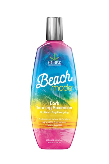 Hempz Beach Mode Maximizer  Herbal Moisturizing Self Tanning Lotion for Tanning Beds Beach Sun 85 Fl OZ