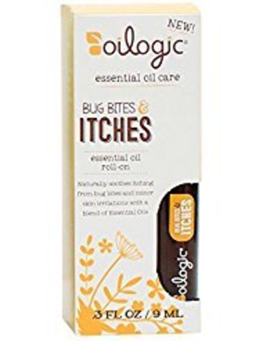 Oilogic Kids Bug Bites  Itches RollOn Essential Oil  Gentle  Safe Aromatherapy Blend 100 Pure Essential Oils Tea Tree Citronella  Spearmint Oil Diluted with Castor  Jojoba Oil for Kids