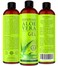 Seven MineralsAloe Vera Gel  99 Organic Big 12 oz  NO XANTHAN so it Absorbs Rapidly with No Sticky Residue  made from REAL JUICE NOT POWDER