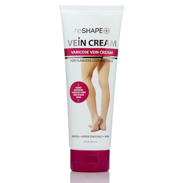 Reshape Varicose Vein Relief  Vein Care Cream WCollagen Arnica  Horse Chestnut  Visibly Reduce Varicose Veins Bruises  Spider Veins Varicose Vein Treatment Lotion For Legs  Body 8 Fl Oz