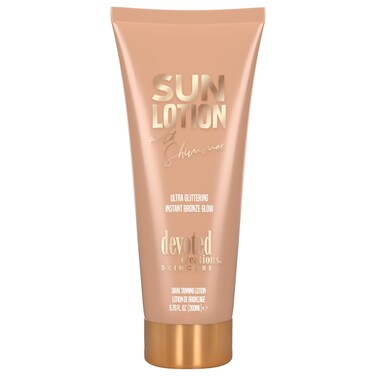 Sun Lotion with Shimmer Ultra Glittering and Instant Bronze 676 oz