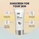 UV Clear SPF 50 Sunscreen with Zinc Oxide UVA and UVB Protection Broad Spectrum NonGreasy No White Cast Soothing Water Resistant TSA Friendly 17 oz