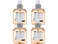 GOJO Luxury Foam Antibacterial Handwash Fresh Fruit Fragrance 1250 mL Foam Hand Soap Refill FMX12 PushStyle Dispenser Pack of 4  516204