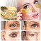 POSTA50 Pairs 24K Gold Eye Mask Collagen Under Eye Mask for Dark Cirlce Puffiness Refresh Revitalizing Travel Wrinkles Eye Patches Luxury Gift for Women  Men