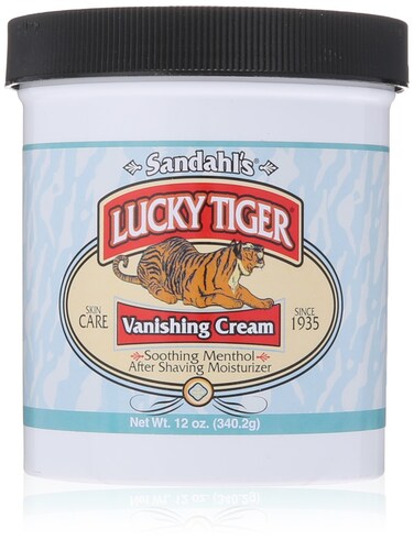 Lucky Tiger Mint Vanish Cream 12 Ounce