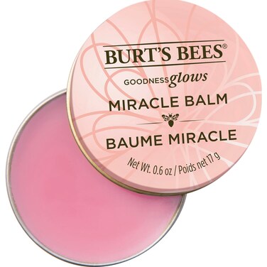 Burts Bees100 Natural Origin Goodness Glows Miracle Balm Hydrates and Softens Dry Skin From Head To Toe 06 Ounce Tin