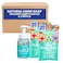 Truly FreeAloe Liquid Hand Soap Starter Kit  1 85oz Dispenser Pump Bottle 2 Hand Soap Refill  Non Drying Moisturizing With 10x Concentrated Aloe Vera  No Harsh Ingredients  Health  Household