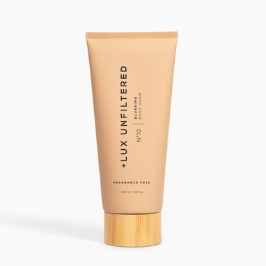Lux UnfilteredN10 Blurring Body Glow in Fragrance Free Vegan Instant Body Shimmer that Blurs Imperfection Hydrating Lotion Loaded with Antioxidants Rich in Shea Butter Squalane  Vitamin C
