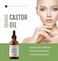 Kate Blanc Cosmetics Castor Oil Organic 2oz 100 Pure Cold Pressed Hexane Free Stimulate Growth for Hair Eyelashes Eyebrows Hair Treatment Starter Kit  Skin Moisturizer