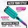 Bed Head Wave Affair Jumbo 3 Barrel Hair Waver  Quick Styling Serious Hold  Less Heat Damage  Heat Protectant Glove Included for Easy Custom Styling