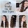 Alure Three Barrel Curling Iron Wand Hair Waver with LCD Temperature Display  1 Inch Ceramic Tourmaline Triple Barrels Dual Voltage Crimp