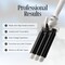 Alure Three Barrel Curling Iron Wand Hair Waver with LCD Temperature Display  1 Inch Ceramic Tourmaline Triple Barrels Dual Voltage Crimp