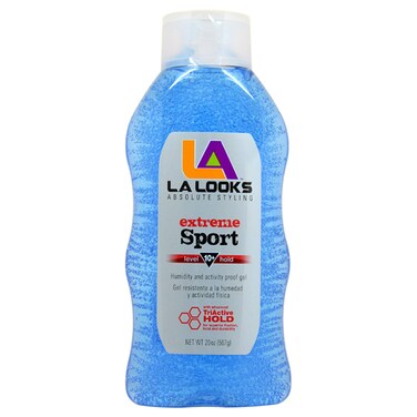 LA Looks Styling Hair Gel  Extreme Sport  20 Oz  Hold for High Performance Activity