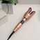 CHISpin N Curl Curling Iron For Healthy  Shiny Effortless Curls  Waves Provides Preset Temperature Settings For Each Hair Texture Rose Gold