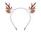 DS DISTINCTIVE STYLE Deer Antler Headband Reindeer Fawn Horn Hair Accessories for Christmas