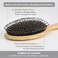 BESTOOL Hair Brush Boar  Nylon Bristle Brush for Women men Kid Oval Brush for WetDry Hair Smoothing Massaging Detangling Enhance Shine  Health