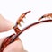 JASSINS2 Pcs Bangs Hairstyle Hairpin Headband Professional Weave Bangs Clip Toothed Headband Braid Tool Women Girls Fashion Hair Accessories Black and Brown