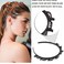 JASSINS2 Pcs Bangs Hairstyle Hairpin Headband Professional Weave Bangs Clip Toothed Headband Braid Tool Women Girls Fashion Hair Accessories Black and Brown