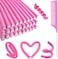 30PCS 945 Flexi Rods Curlers Set for Short and Long Hair No Heat Foam Rollers with Steel Comb Buytta