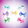 Disney Princess  Girls Hair Accessories Gift Set  Kids Hair Bows  7 Pcs 4 Inch Bundle  Different Princess on Each Clip  Alligator Clip Ages 3