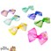 Disney Princess  Girls Hair Accessories Gift Set  Kids Hair Bows  7 Pcs 4 Inch Bundle  Different Princess on Each Clip  Alligator Clip Ages 3