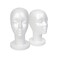 114 INCH 1 PACK STUDIO LIMITED Styrofoam Mannequin Head White Foam Wig Arts Craft DIYs Head Display