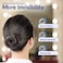 Hair Net Black  100Pcs  24 inches Invisible Nylon Hair Nets for Women and Men  Perfect for Hair Bun Sleeping  Kitchen Food Service