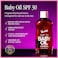 Vacation Baby Oil SPF 30  Air Freshener Bundle Broad Spectrum SPF 30 Sunscreen Oil Vegan Suntan Oil with Broad Spectrum SPF Sunscreen Tanning Oil TSA Friendly Travel Size 34 fl oz