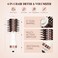 Travel Blow Dryer Brush in one Dual Voltage Mini Hot Air Brush Hair Trends Nano Titanium 2 Inch One Step Hair Dryer and Styler Volumizer Oval Shape