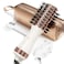 Travel Blow Dryer Brush in one Dual Voltage Mini Hot Air Brush Hair Trends Nano Titanium 2 Inch One Step Hair Dryer and Styler Volumizer Oval Shape