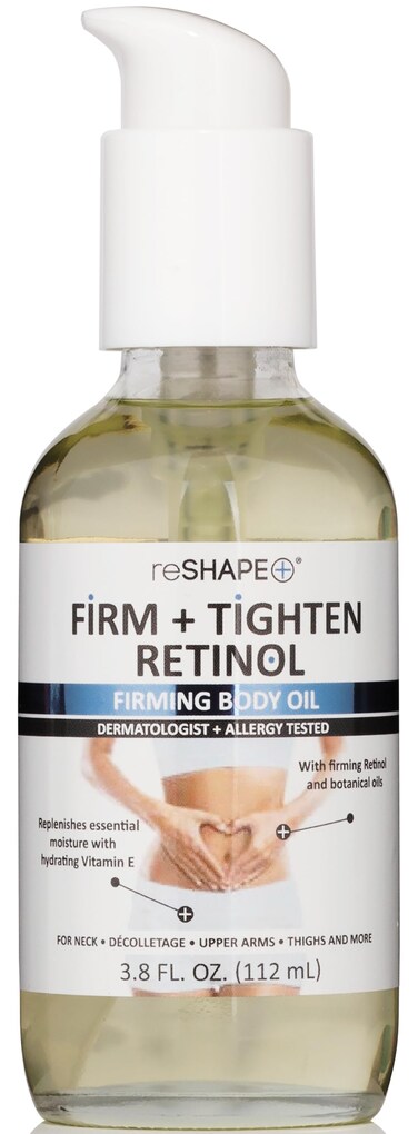 Reshape Retinol Firming Body Oil Skin Care Moisturizer WVitamin E  Nourishing Lifting  Hydrating Body Oil To Improve Look Of Wrinkles Crepey Skin Dry Skin  Stretch Marks 38 Fl Oz