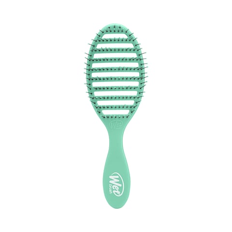 Wet Brush Speed Dry Hair Brush Amazon Exclusive Aqua  Vented Design  Soft HeatFlex Bristles Are Blow Dry Safe  Ergonomic Handle Manages Tangle  Uncontrollable Hair  PainFree Hair Accessories