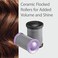 CONAIRCeramic Hot Rollers for Long Medium and All Hair Hair Curler  Hair Roller Clips Included  1 12inch and 1 34inch Rollers  Amazon Exclusive