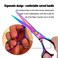 Professional Hair Cutting Shears Set6 Inch Barber Hair Cutting Scissors KitHairdressing Thinning Shears for Hair CuttingSharp Blades Haircut Scissors Kit for WomenMenKids Rainbow