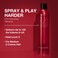 SexyHair Big Spray  Play Harder Firm Volumizing Hairspray Travel Size 15 Oz  All Day Hold and Shine  Up to 72 Hour Humidity Resistance