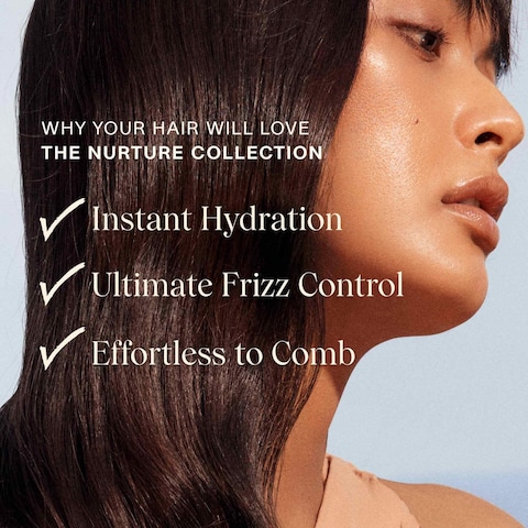 JVN Nurture Hydrating Shampoo New and Improved Instantly Moisturizing and Deeply Nourishing Shampoo for Dry Hair 10 Fluid Ounces