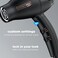 INFINITIPRO BY CONAIR Travel Hair Dryer Mighty Mini Compact Lightweight Professional AC Motor Hair Dryer