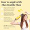 Drybar The Double Shot Oval Blow Dryer Brush  Brush and Blow Dryer in One Lightweight Blowout Brush for Long Hair and Volume with 3 Temps for Customized Hair Styling