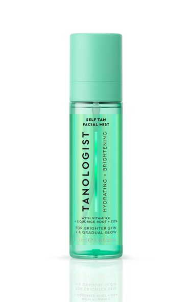 Tanologist Self Tan Hydrating  Brightening Face Mist  100ml Tanologist Self Tan Face Mist  Gradual Self Tanner for Face  Bronzing Mist
